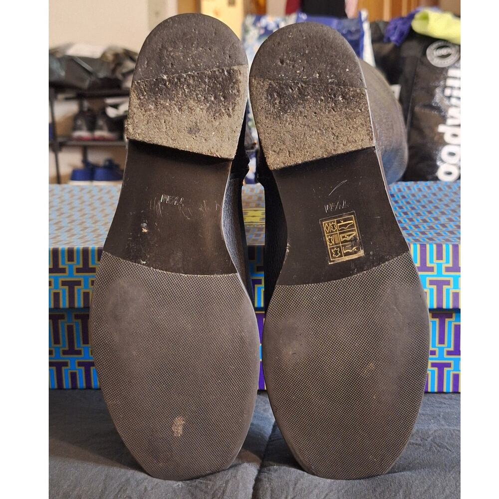 Tory Burch Black Heeled Boots - Picture 10 of 13